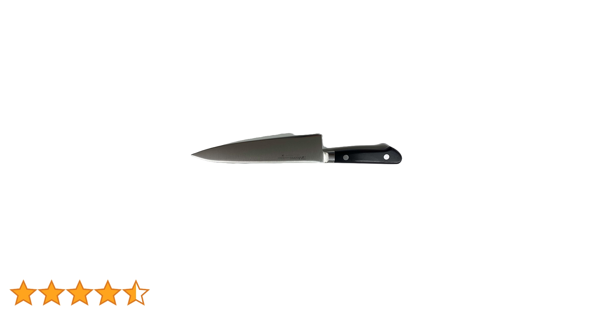 ミソノモリブデン鋼牛刀270mm×3本 ミソノ モリブデン鋼（MOL） 牛刀包丁 300mm – 清助刃物